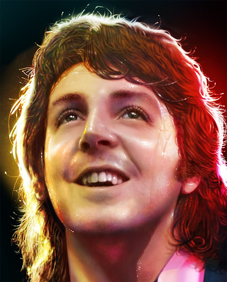 Beware My Love Paul McCartney Art by Shannon — SHANNON